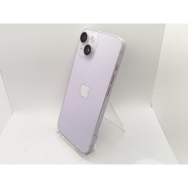 中古】Apple au 【SIMフリー】 iPhone 14 256GB パープル MPW93J/A 