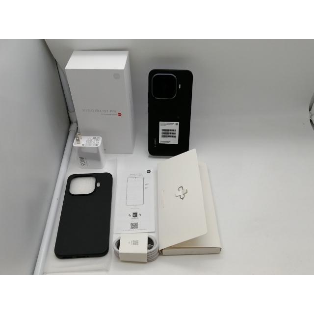 中古】Xiaomi 国内版 【SIMフリー】 Xiaomi 15T Pro ブラック 12GB