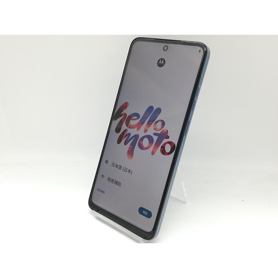 中古】MOTOROLA 国内版 【SIMフリー】 moto g05 ミスティブルー 8GB