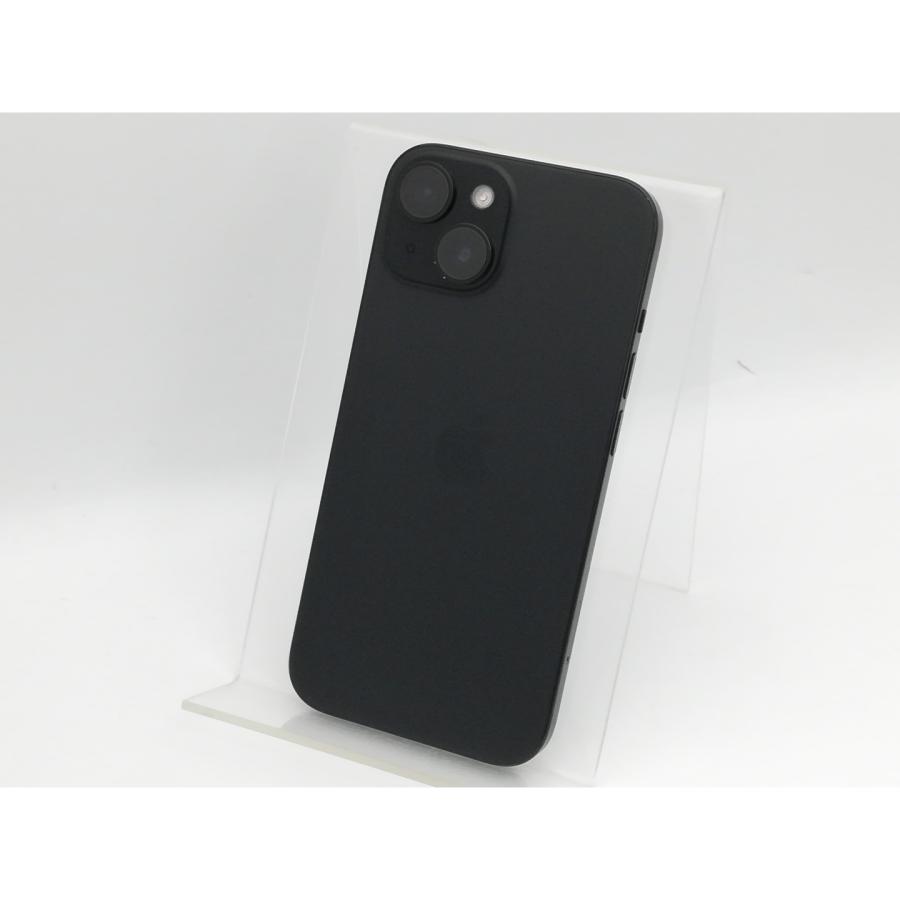 Apple iPhone15 ブラック　※美品 中古】Apple 国内版 【SIMフリー】 iPhone 15 512GB ブラック MTMU3J/A