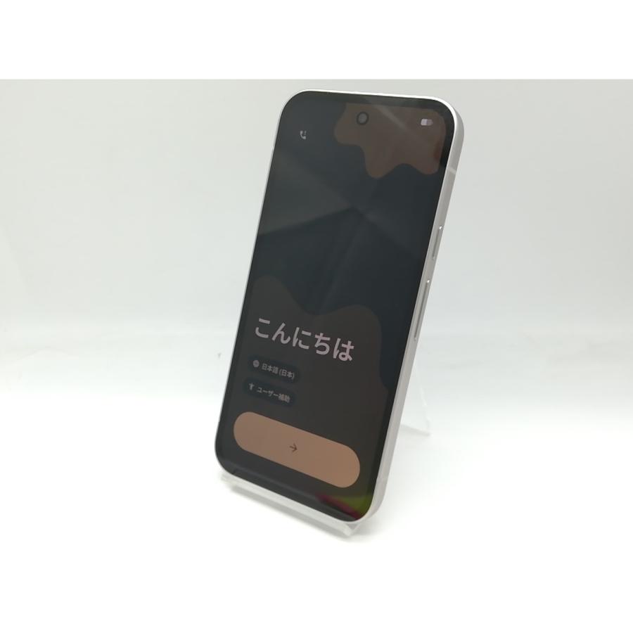 中古】Google UQmobile 【SIMフリー】 Pixel 9a ポーセリン 8GB 128GB