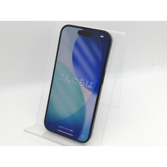 中古】Apple au 【SIMフリー】 iPhone 15 Pro 128GB ブルーチタニウム