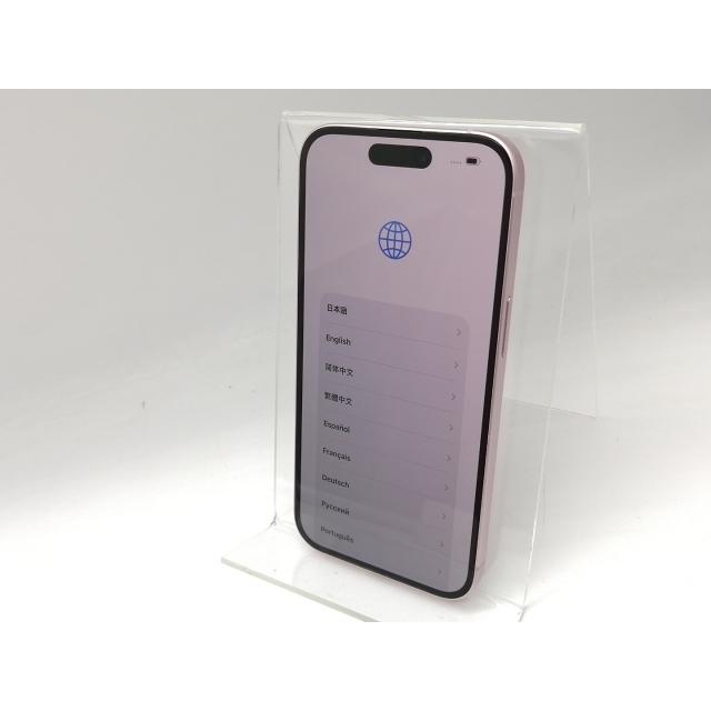 中古】Apple 国内版 【SIMフリー】 iPhone 15 256GB ピンク MTMP3J/A