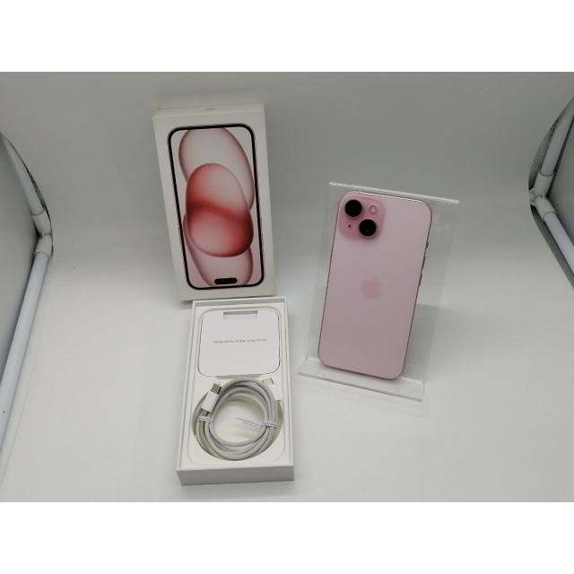 中古】Apple 国内版 【SIMフリー】 iPhone 15 256GB ピンク MTMP3J/A
