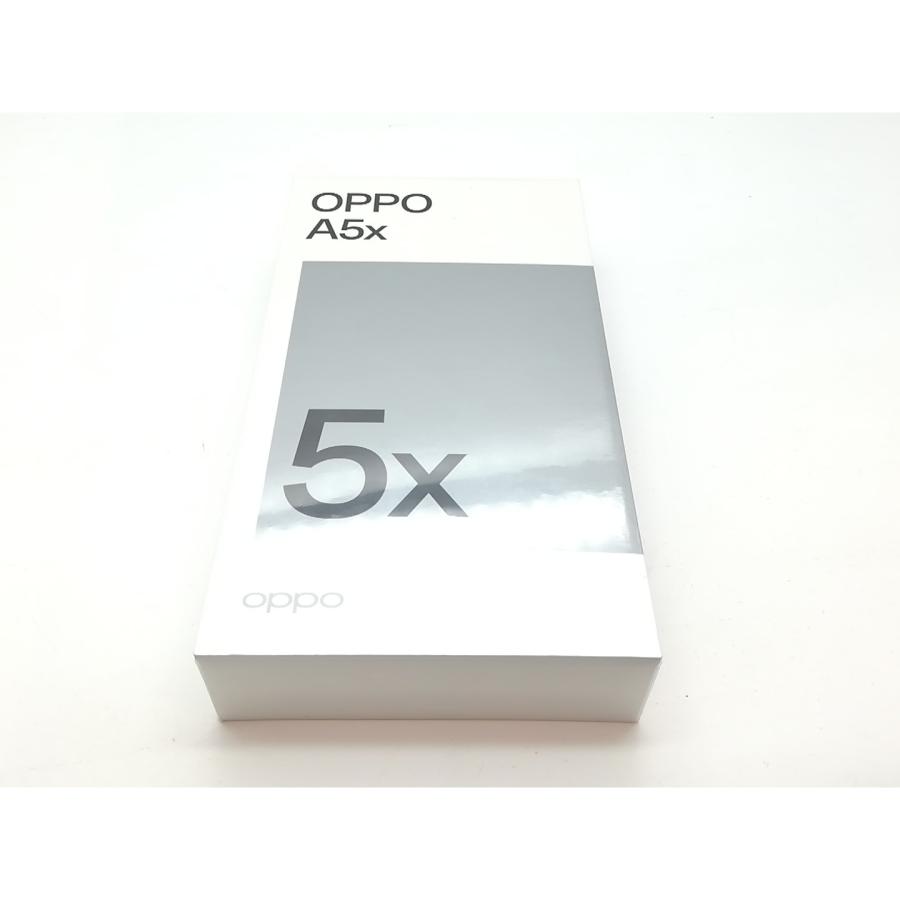 未使用】Oppo 国内版 【SIMフリー】 OPPO A5x 4GB 128GB ホワイト