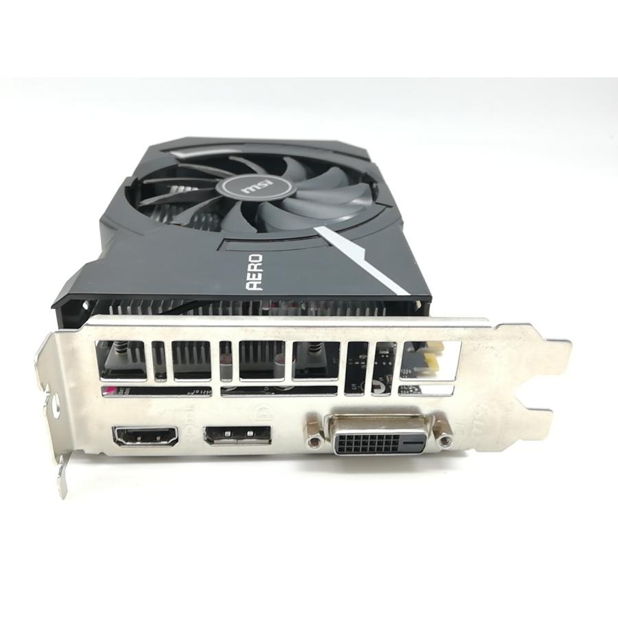 中古】MSI GeForce GTX 1650 D6 AERO ITX J OC GTX1650/4GB(GDDR6)/PCI