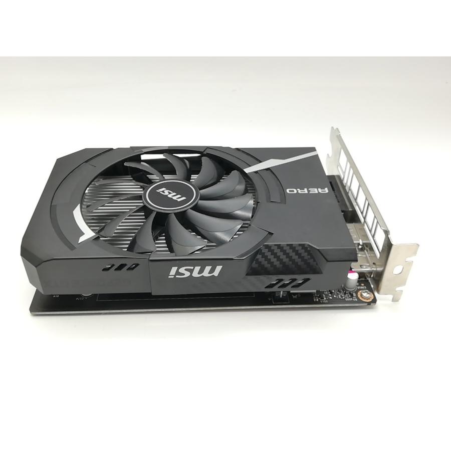 中古グラボ GeForce GTX 1650 D6 AERO ITX J OC 中古】MSI GeForce GTX 1650 D6 AERO ITX J OC GTX1650/4GB(GDDR6)/PCI