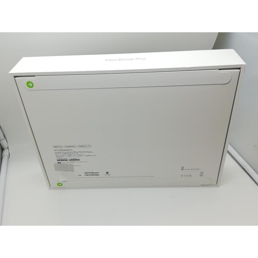 未使用】Apple MacBook Pro 14インチ M5(CPU:10C/GPU:10C) 32GB/1TB