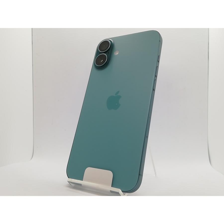 中古】Apple 国内版 【SIMフリー】 iPhone 16 Plus 256GB ティール