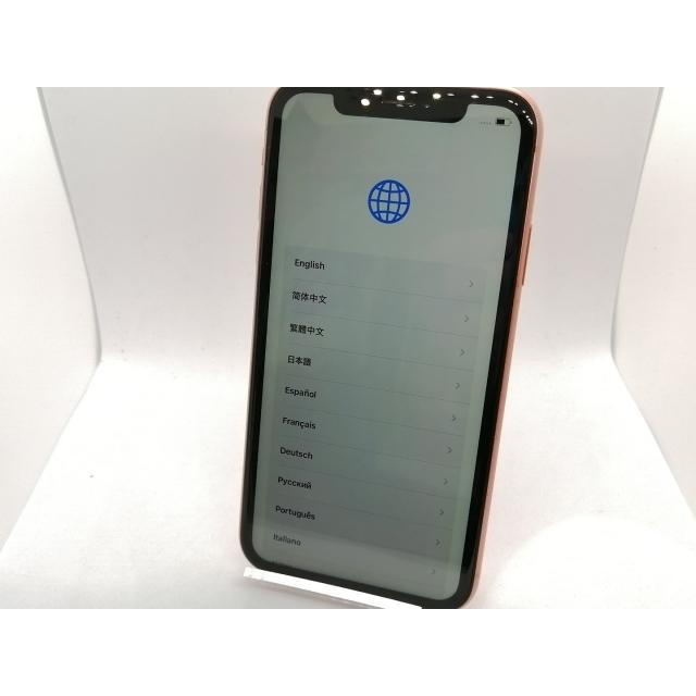 中古】Apple 海外版 【SIMフリー】 iPhone XR 128GB コーラル【吉祥寺
