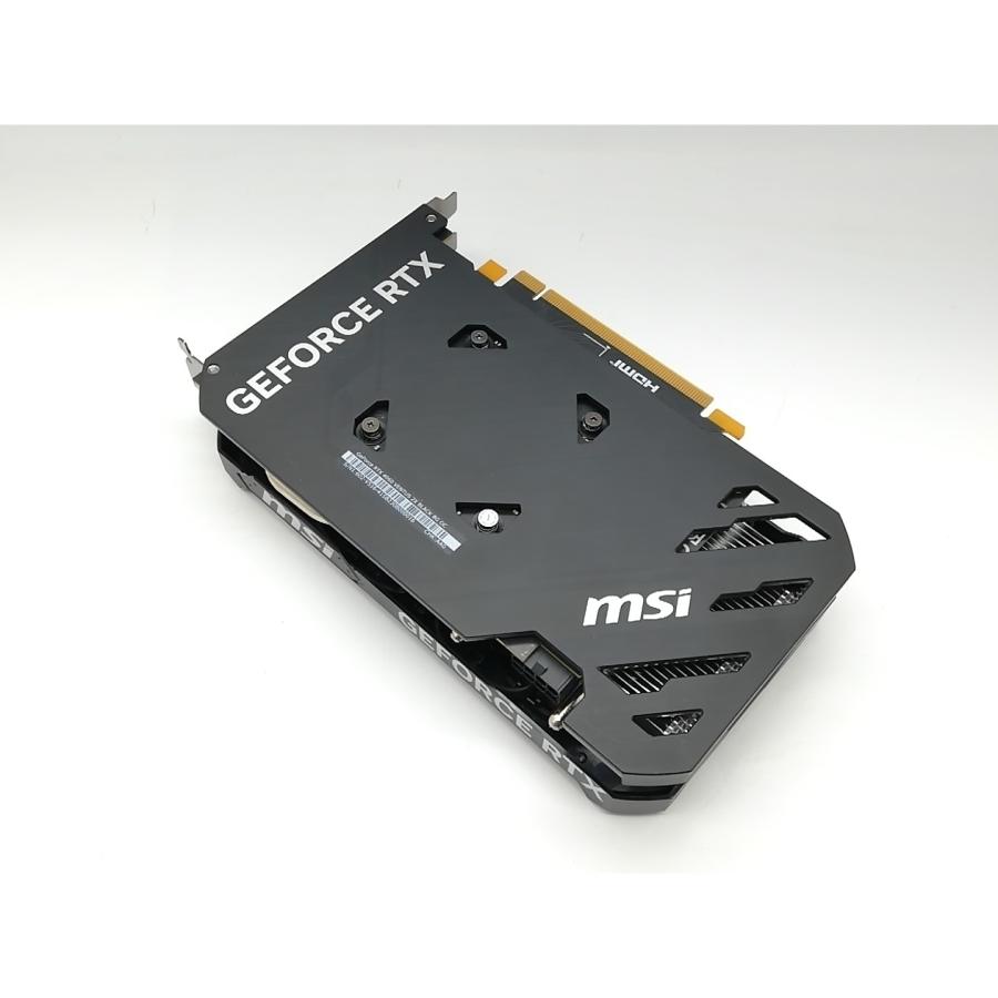 NVIDIA GeForce RTX 4060 8GB (中古品) 中古】MSI GeForce RTX 4060 VENTUS 2X BLACK 8G OC RTX4060/8GB(GDDR6