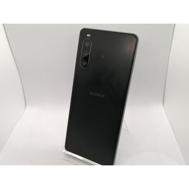 中古】SONY 国内版 【SIMフリー】 Xperia 10 IV ブラック 6GB 128GB XQ