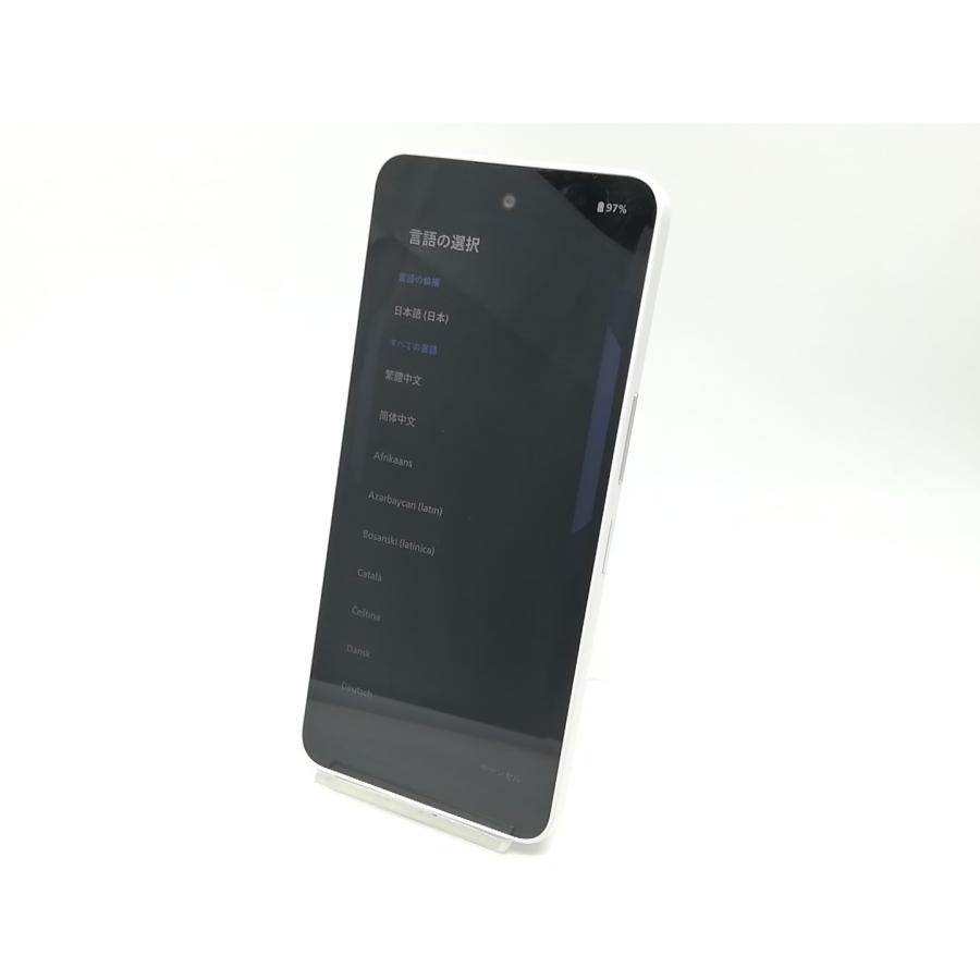 中古】SHARP docomo 【SIMフリー】 AQUOS wish5 ユキ 4GB 64GB SH-52F