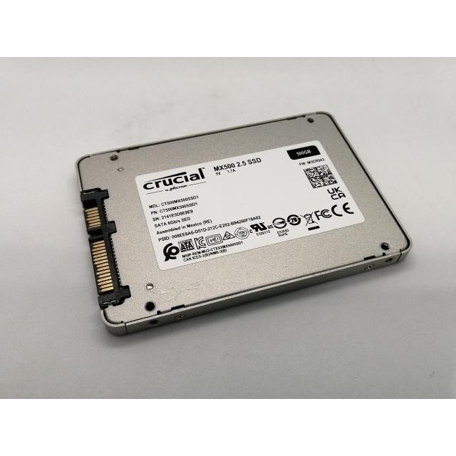 【中古】Crucial MX500 500GB 中古】Crucial MX500 CT500MX500SSD1 500GB/SSD/6GbpsSATA/2018年1月