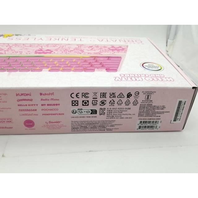 未使用】Razer Ornata V3 tenkeyless hello kitty and friends【札幌南
