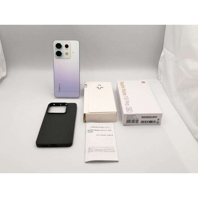 中古】Xiaomi au 【SIMフリー】 Redmi Note 13 Pro 5G オーロラ