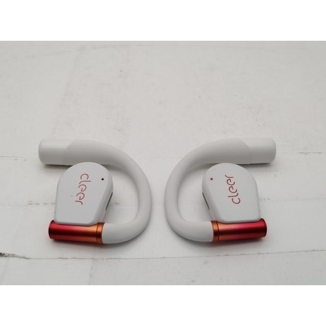 中古】Cleer Audio 完全ワイヤレスイヤホン ARC3 Gaming White&Red CLR