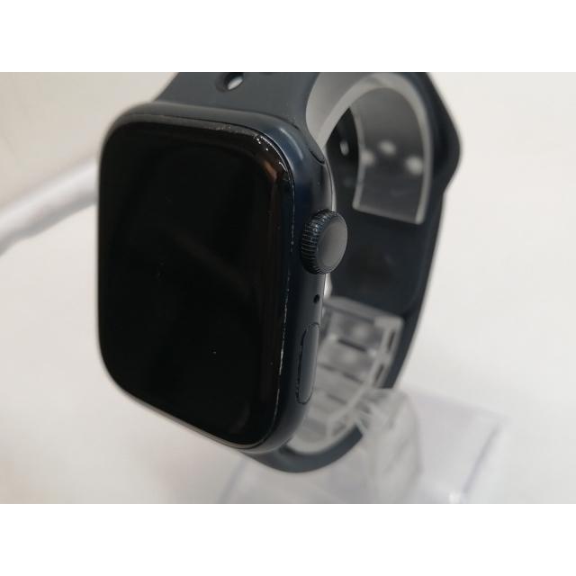 中古】Apple Apple Watch Nike Series7 GPS 45mm ミッドナイトアルミ 
