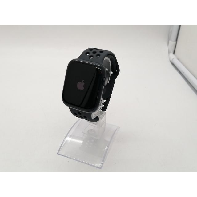 中古】Apple Apple Watch Nike Series7 GPS 45mm ミッドナイトアルミ 