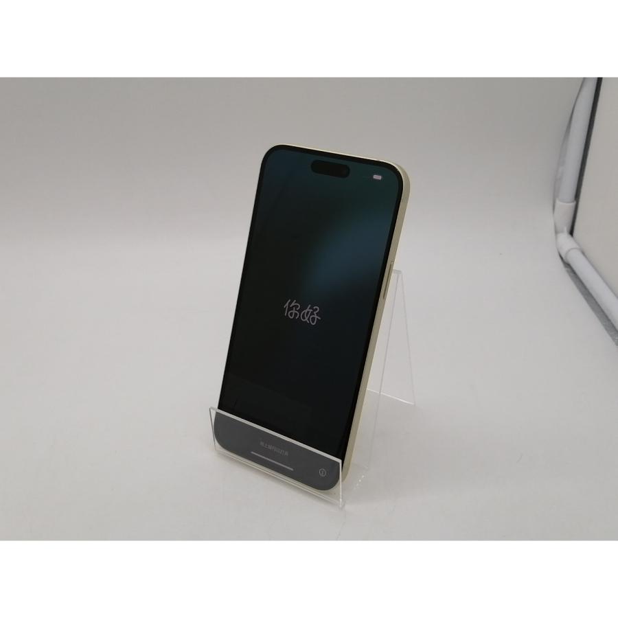 【中古】Apple 国内版 【SIMフリー】 iPhone 15 Plus 128GB イエロー MU0A3J/A【札幌南2条】保証期間１ヶ月【ランクA】の画像