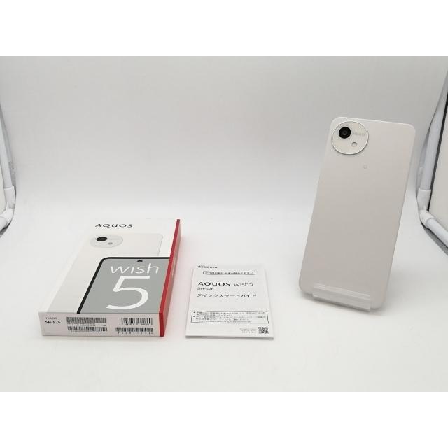 新品未使用　AQUOS wish 5 (SH-52F) 白　YUKI 新品未使用】AQUOS wish5 SH-52F docomo ユキ YUKI（白） 4GB/64GB 6.6