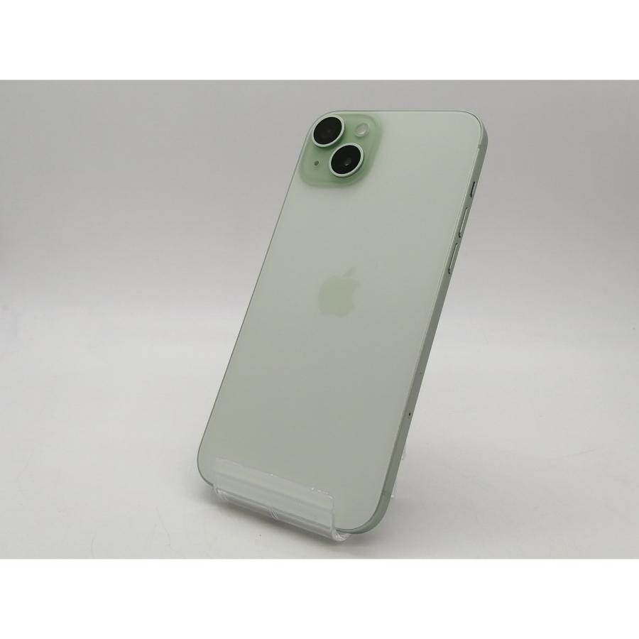 中古】Apple 海外版 【SIMフリー】 iPhone 15 Plus 128GB グリーン