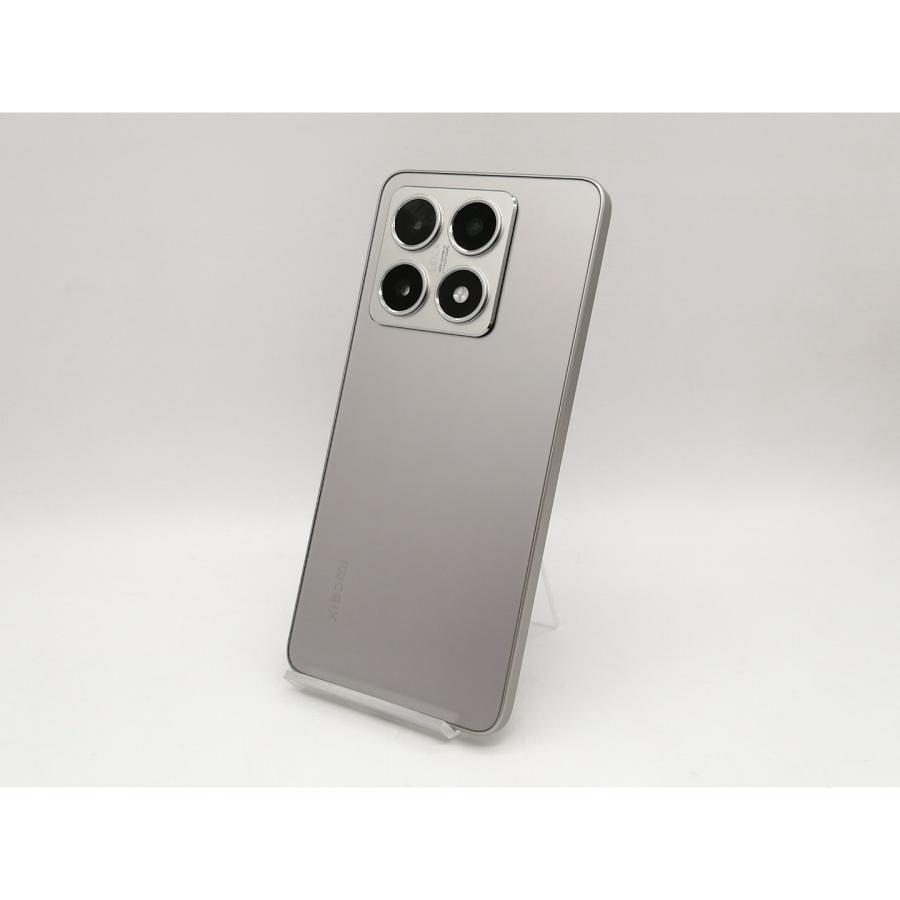 中古】Xiaomi au 【SIMフリー】 Xiaomi 14T 12GB 256GB チタングレー