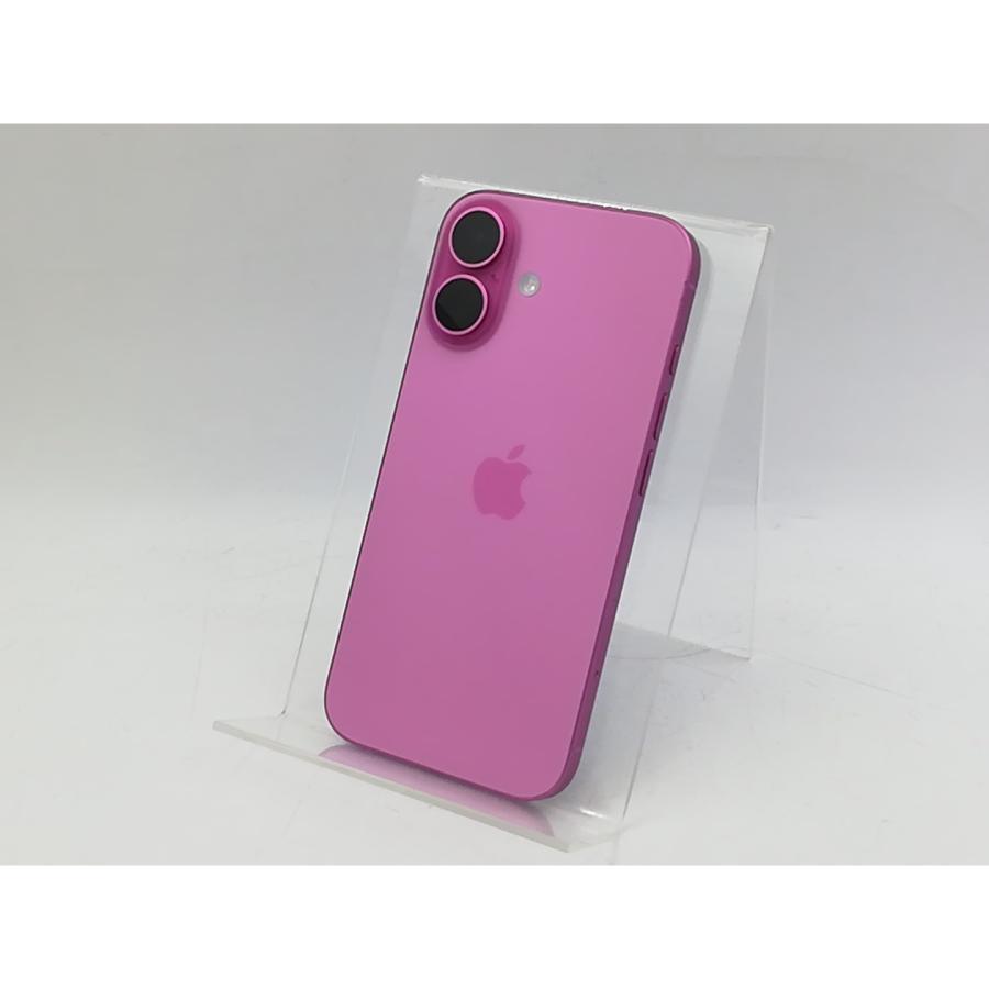 中古】Apple 国内版 【SIMフリー】 iPhone 16 256GB ピンク MYDY3J/A