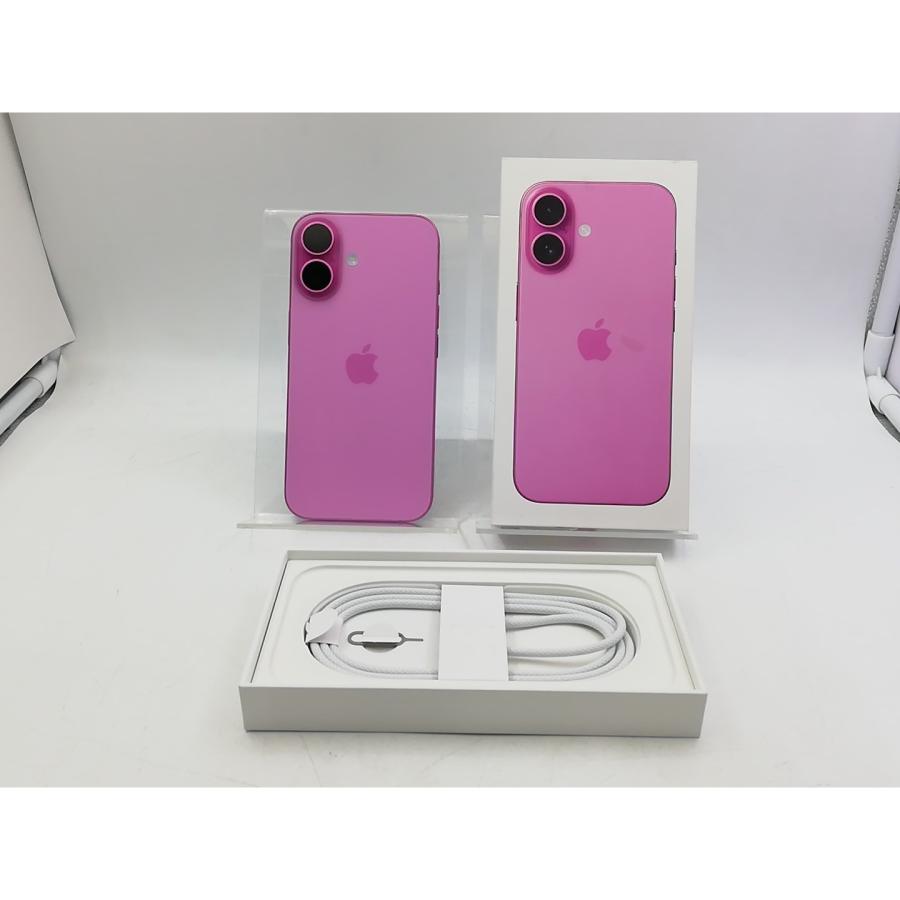 中古】Apple 国内版 【SIMフリー】 iPhone 16 256GB ピンク MYDY3J/A