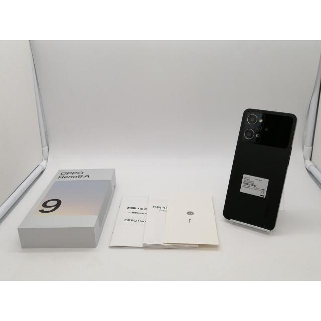 中古】Oppo ymobile 【SIMフリー】 OPPO Reno9 A ナイトブラック 8GB