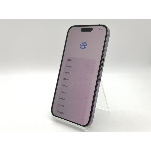 【中古】Apple docomo 【SIMフリー】 iPhone 14 Pro 1TB ディープパープル MQ313J/A【札幌】保証期間１ヶ月【ランクC】の画像