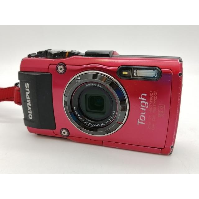 最終値引)OLYMPUS STYLUS TG-4 RED 本体と得な付属品 OLYMPUS デジタルカメラ STYLUS TG-4 Tough