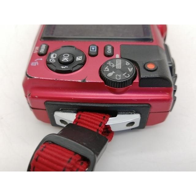 中古】OLYMPUS OLYMPUS STYLUS TG-4 Tough レッド【札幌】保証期間1