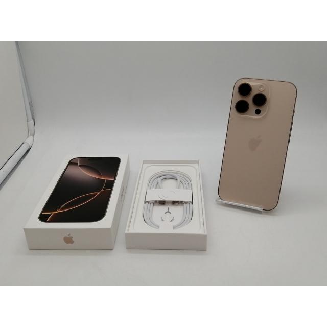 中古】Apple 国内版 【SIMフリー】 iPhone 16 Pro 128GB デザート