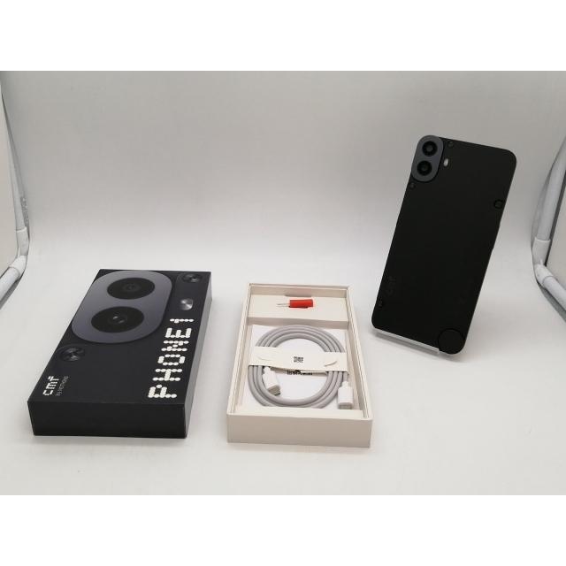 中古】NOTHING 【SIMフリー】 CMF Phone 1 8GB 128GB ブラック【札幌南