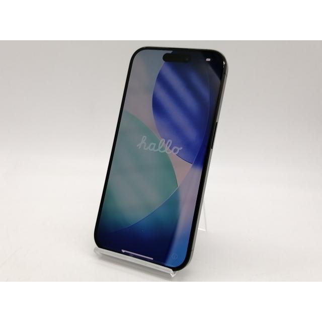 【中古】Apple 国内版 【SIMフリー】 iPhone 15 Pro 256GB ブラックチタニウム MTUC3J/A【新宿】保証期間１ヶ月【ランクB】の画像