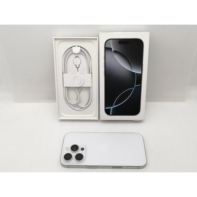 中古】Apple au 【SIMフリー】 iPhone 16 Pro 256GB ホワイト