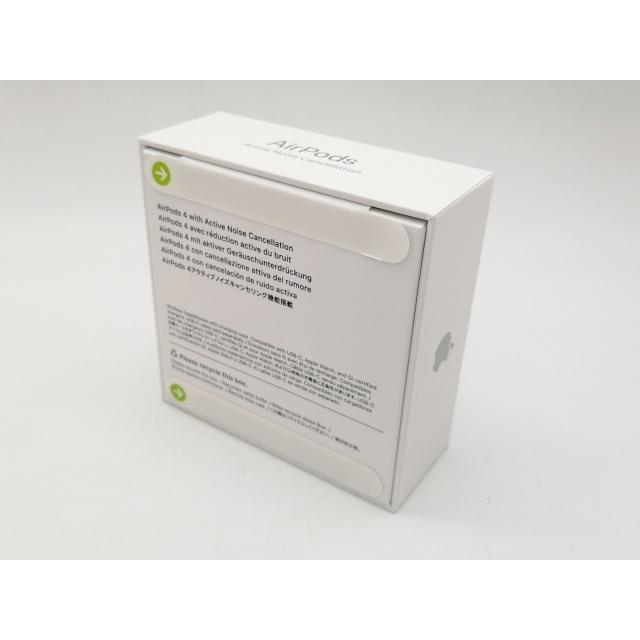 未使用】Apple AirPods 4 アクティブノイズキャンセリング搭載モデル