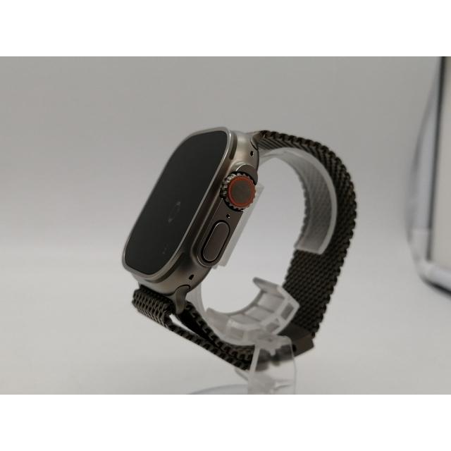 【中古】Apple Watch Ultra2 49mm Cellular ナチュラルチタニウムケース/ナチュラルチタニウムミラネーゼループ (S) MX4M3J/A【札幌南2条】保証期間１ヶ月の画像