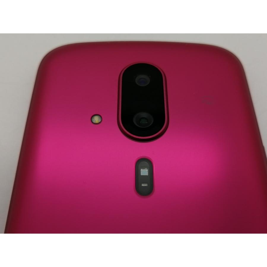 中古】FCNT docomo 【SIMフリー】 らくらくスマートフォン ピンク 4GB