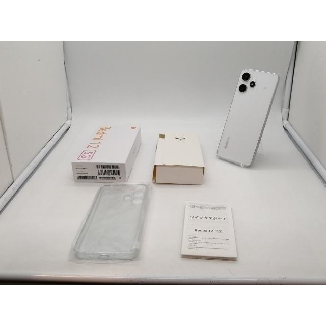 中古】Xiaomi SoftBank 【SIMフリー】 Redmi 12 5G 4GB 128GB ムーン