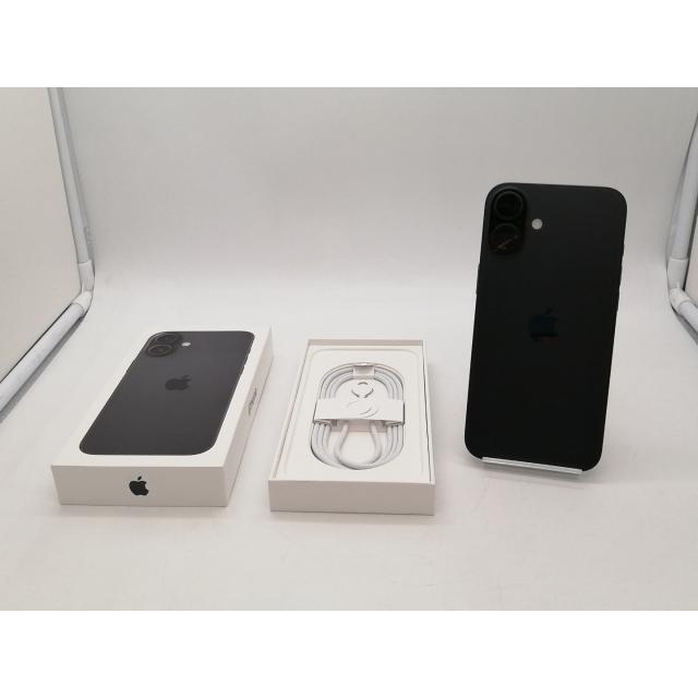 【中古】Apple 国内版 【SIMフリー】 iPhone 16 Plus 128GB ブラック MXVA3J/A【新宿東口】保証期間１ヶ月【ランクA】の画像