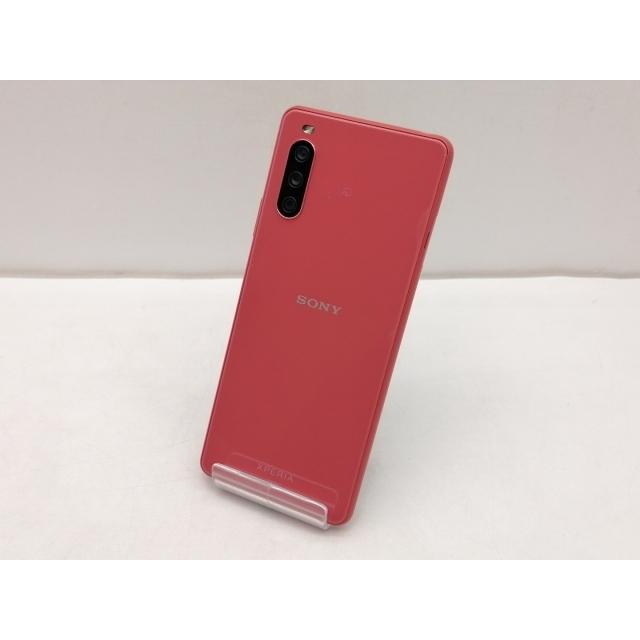 中古】SONY au 【SIMロック解除済み】 Xperia 10 III ピンク 6GB 128GB