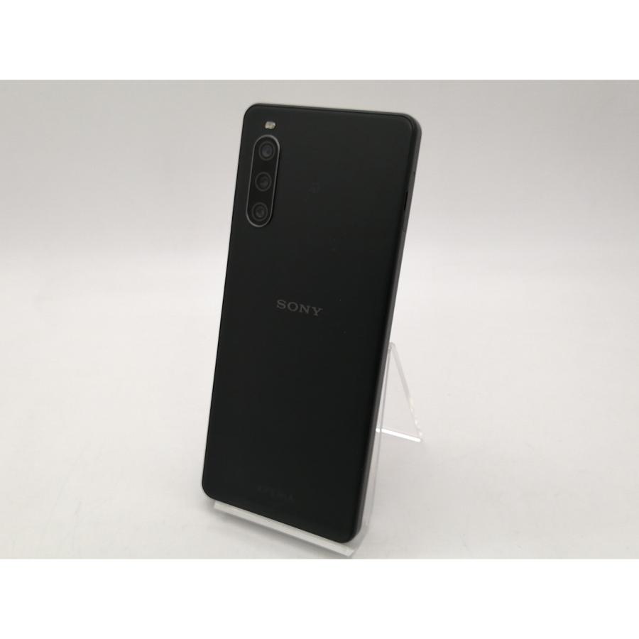 中古】SONY au 【SIMフリー】 Xperia 10 IV ブラック 6GB 128GB SOG07