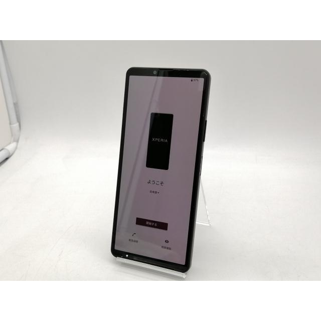 中古】SONY au 【SIMフリー】 Xperia 10 IV ブラック 6GB 128GB SOG07