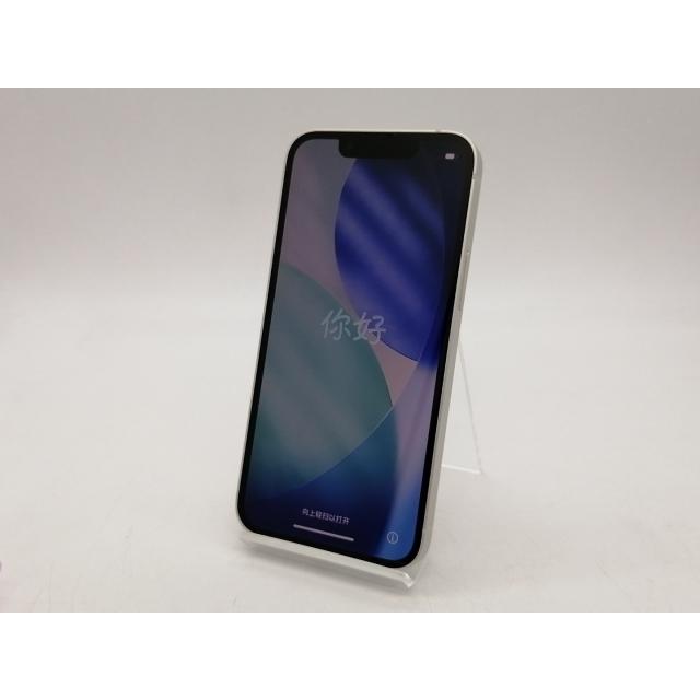 【中古】Apple au 【SIMフリー】 iPhone 13 mini 128GB スターライト MLJE3J/A【札幌南2条】保証期間１ヶ月【ランクA】の画像