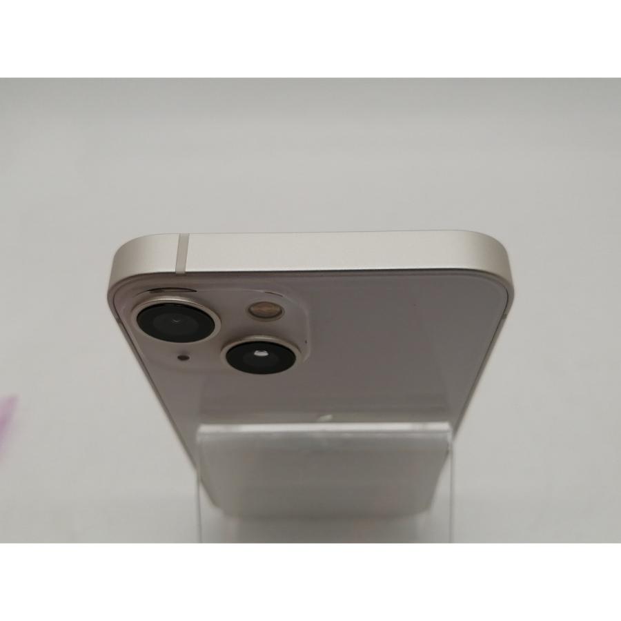 【中古】Apple au 【SIMフリー】 iPhone 13 mini 128GB スターライト MLJE3J/A【札幌南2条】保証期間１ヶ月【ランクA】の画像