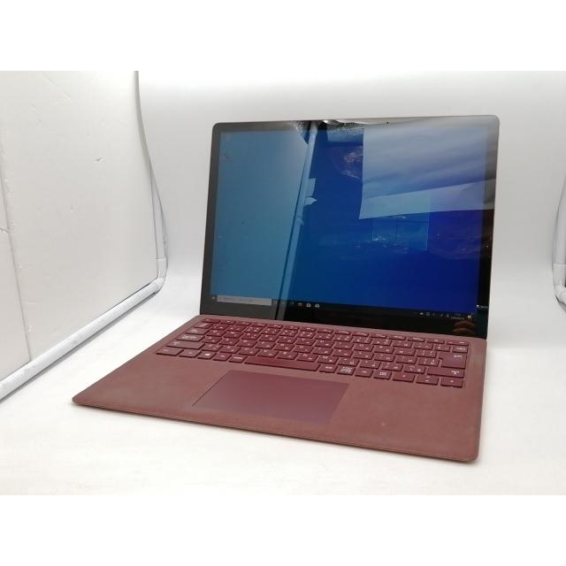 中古】Microsoft Surface Laptop バーガンディ (i5 8G 256G) DAG-00078