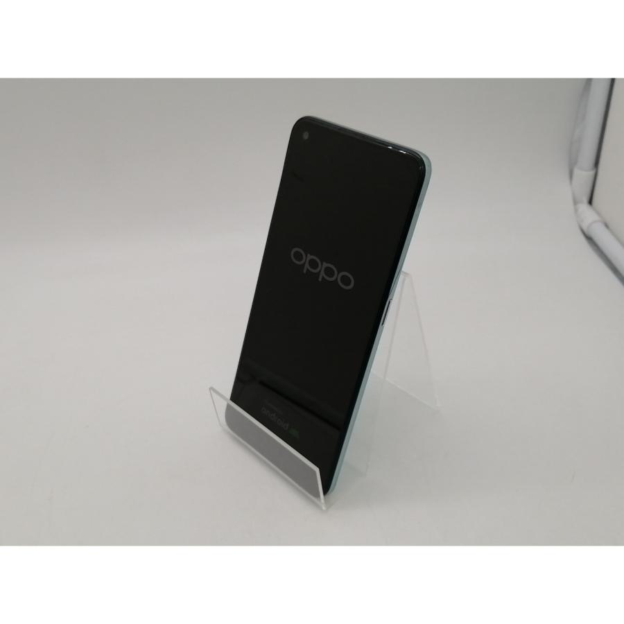 中古】Oppo SoftBank 【SIMフリー】 OPPO A55s 5G グリーン 4GB 64GB