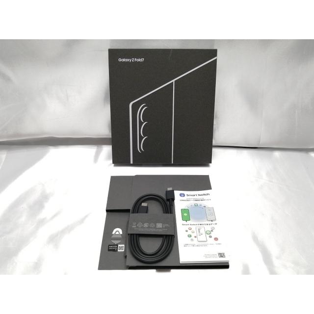中古】SAMSUNG 国内版 【SIMフリー】 Galaxy Z Fold7 シルバーシャドウ